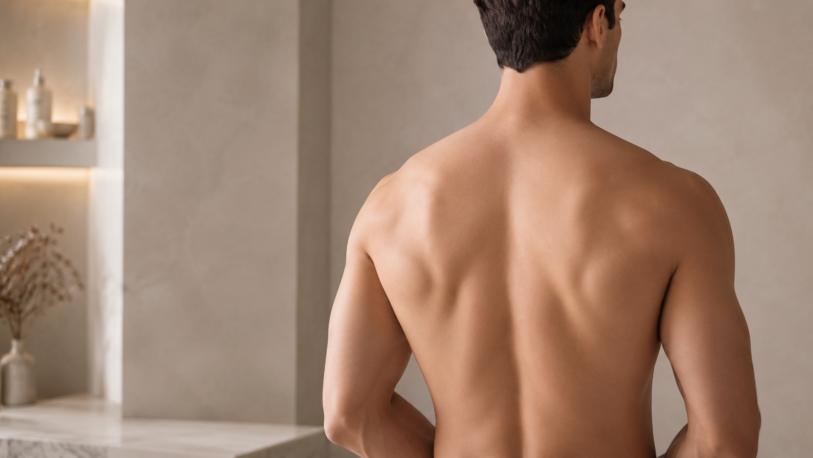 Men’s back laser hair removal